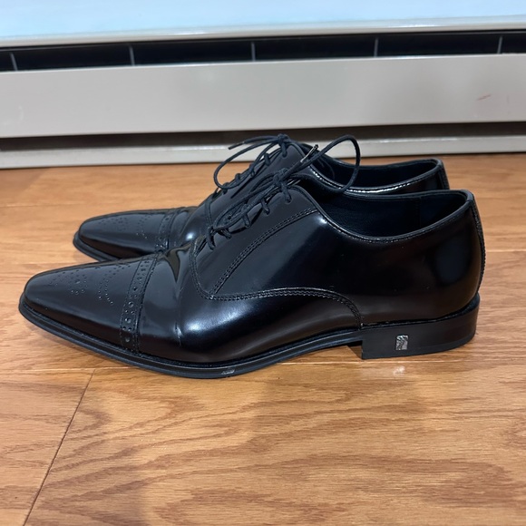 Men\'s Versace Collection Black Oxford Dress Shoes main image 8